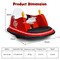 12v Electric Kids Ride On Bumper Car With Flashing Lights For Toddlers